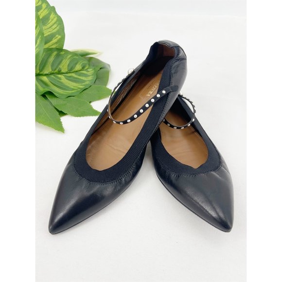 Aquazzura Shoes - Aquazzura Nolita Pearl Flats 39.5